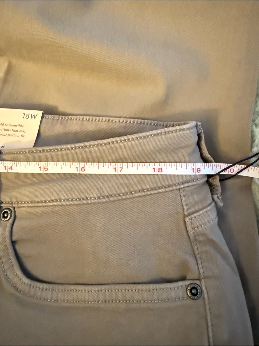 NWT NYDJ Marilyn Straight 18W - Picture 6 of 8